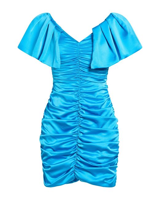 Dramée Blue Mini Dress