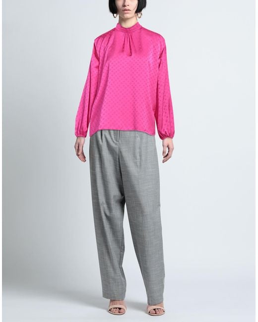 Maje Pink Fuchsia Top Polyester