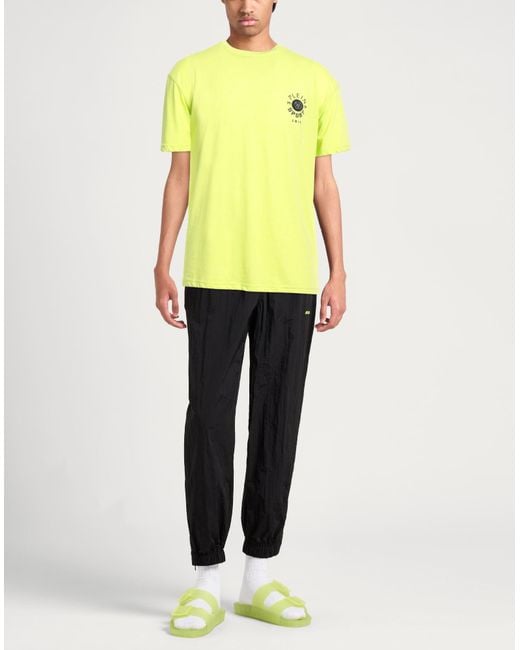 Philipp Plein Yellow Swim Lime T-Shirt Cotton for men