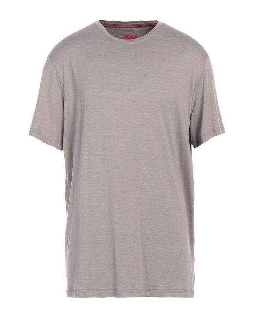 T-shirt di Isaia in Gray da Uomo