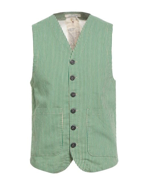 Messagerie Green Tailored Vests for men
