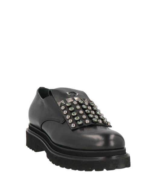 Ninalilou Black Lace-up Shoes