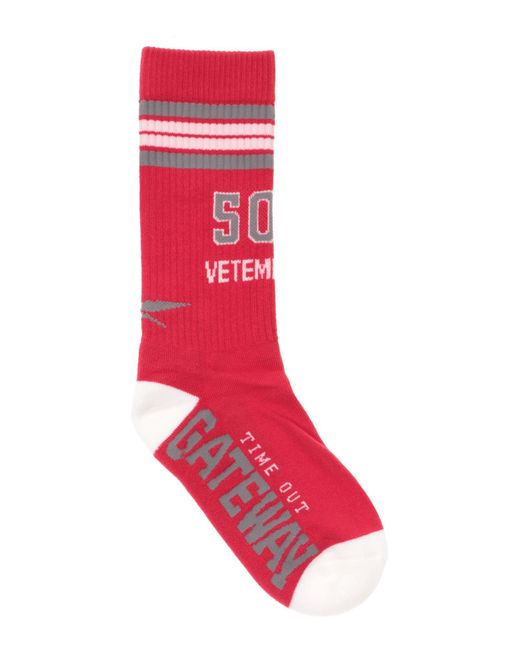Vetements Red Socks & Hosiery for men