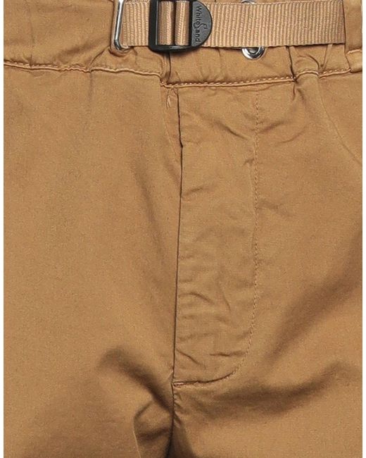 White Sand Natural Pants for men