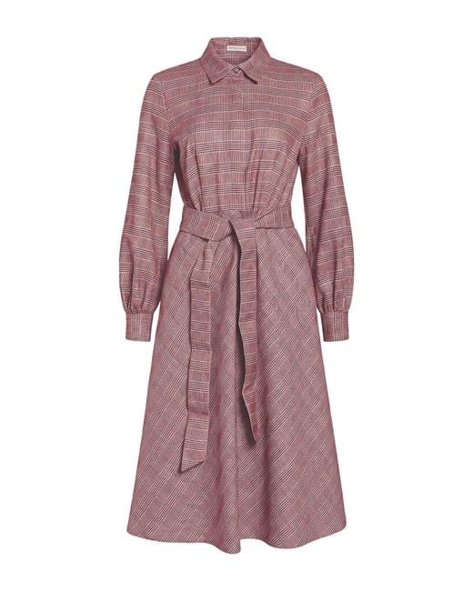Camicettasnob Purple Midi Dress