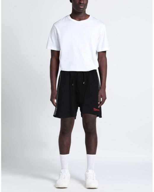 DSquared² Black Shorts & Bermuda Shorts for men