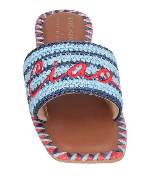 De Siena White Sandals