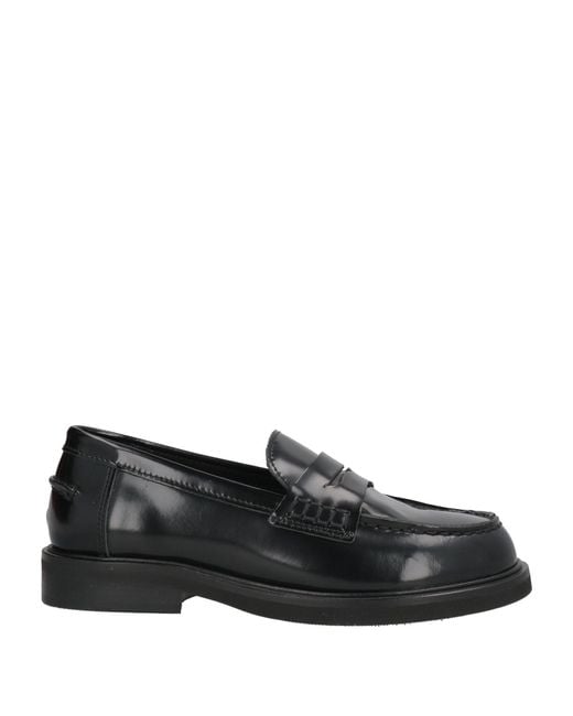 POESIE VENEZIANE Black Loafers Leather