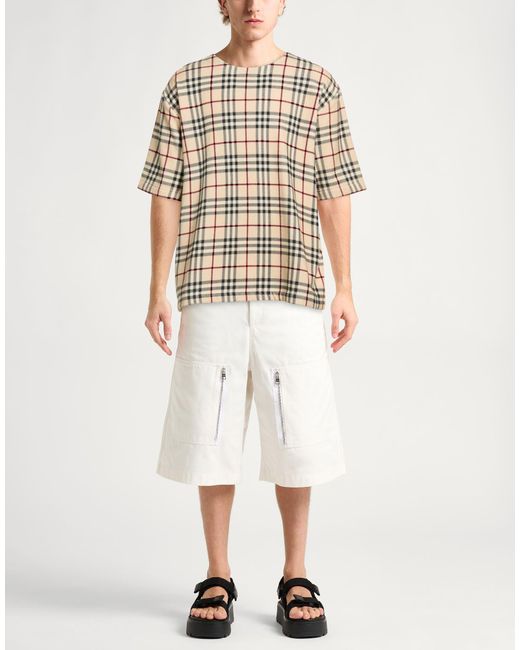Burberry White T-Shirt for men
