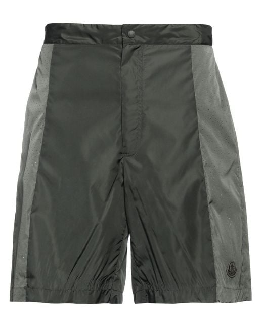Moncler Gray Shorts & Bermuda Shorts for men
