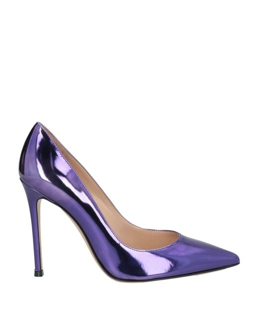 Gianvito Rossi Blue Pumps