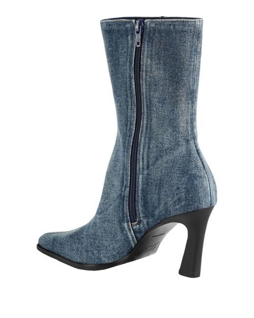 DIESEL Blue Ankle Boots