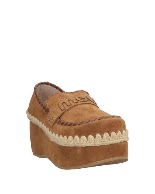 Mou Brown Mules & Clogs
