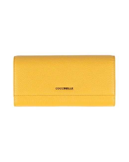 Coccinelle Yellow Wallets