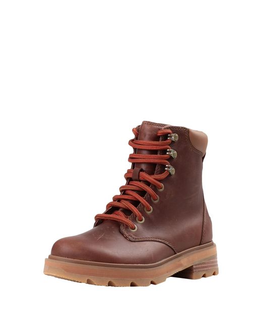 Sorel Brown Ankle Boots