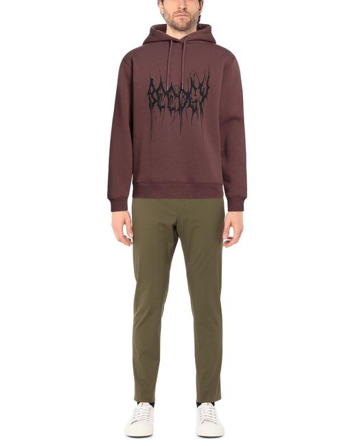 Be Edgy Purple Sweatshirt for men