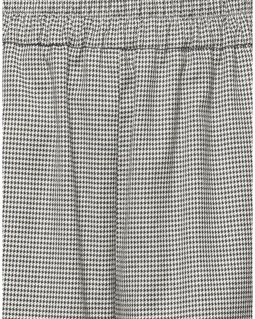 MSGM Gray Shorts & Bermuda Shorts