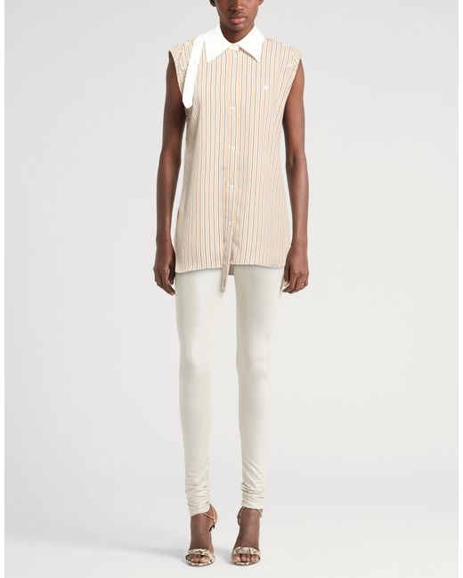 Courreges Natural Sand Shirt Polyester