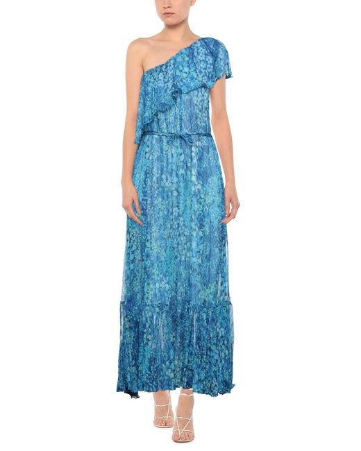 Twinset Blue Maxi Dresses