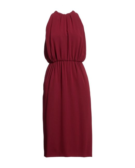 Aspesi Red Midi Dress