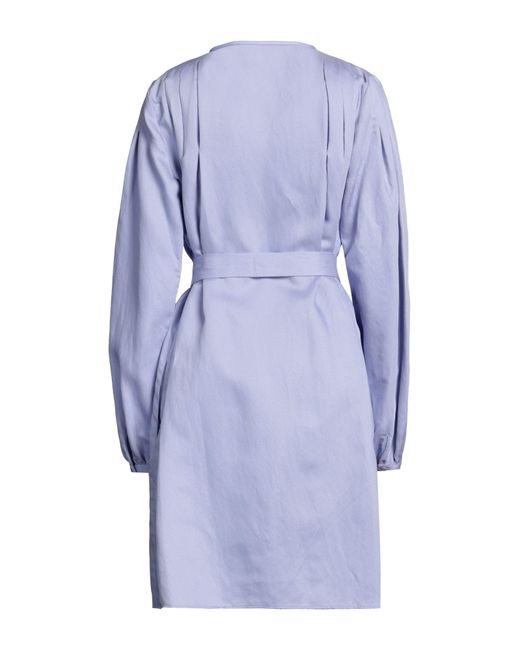 Rochas Blue Mini Dress