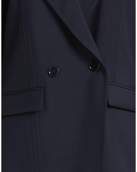 Patrizia Pepe Blue Blazer Polyester, Elastane