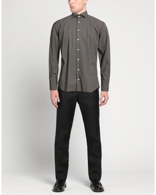 BASTONCINO Gray Shirt for men