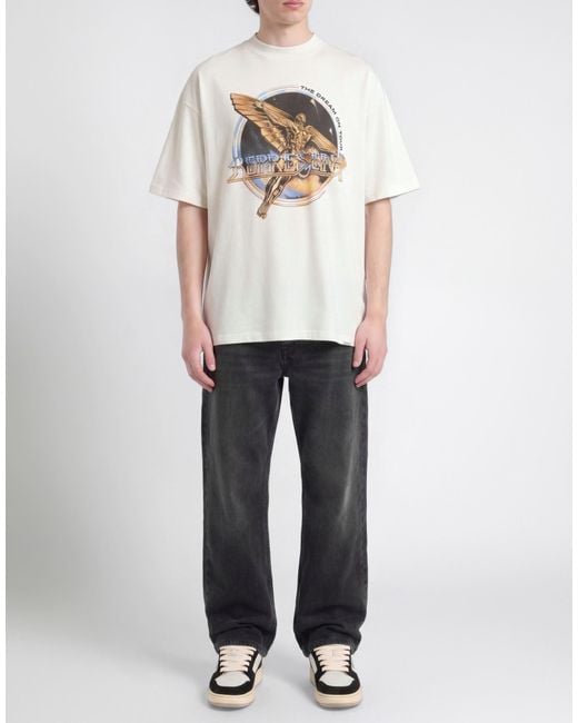 Represent White T-Shirt for men