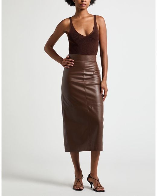 Aeron Brown Top