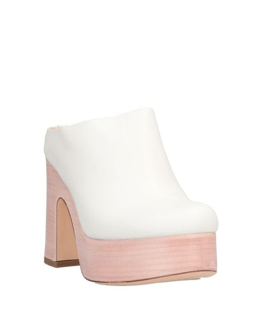 Agl Attilio Giusti Leombruni Pink Mules & Clogs