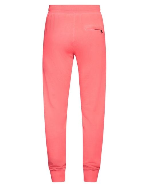 Dolce & Gabbana Pink Coral Pants Cotton, Polyamide, Elastane for men