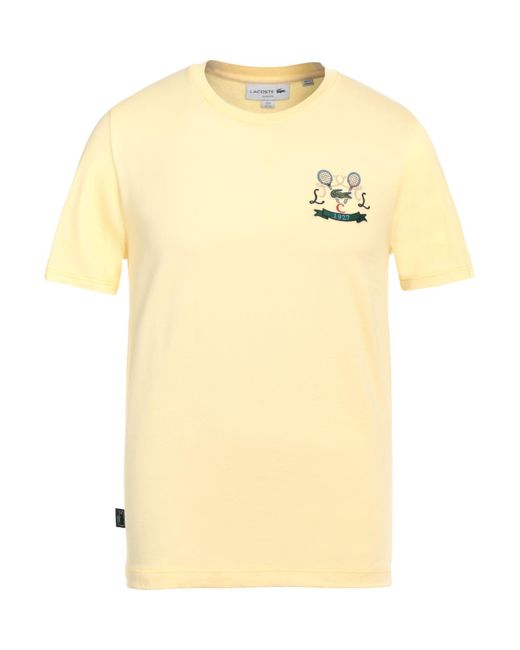Lacoste Yellow T-shirt for men