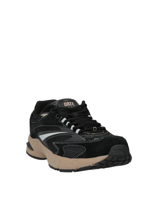 Date Black Trainers for men