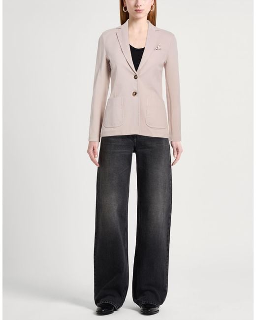 Circolo 1901 Natural Blush Blazer Cotton, Elastane