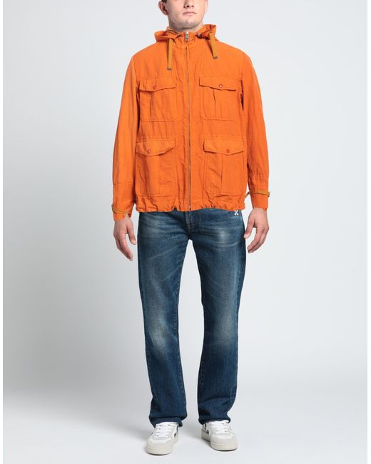 L'IMPERMEABILE Orange Jacket for men