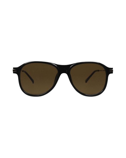 Linda Farrow Black Sonnenbrille
