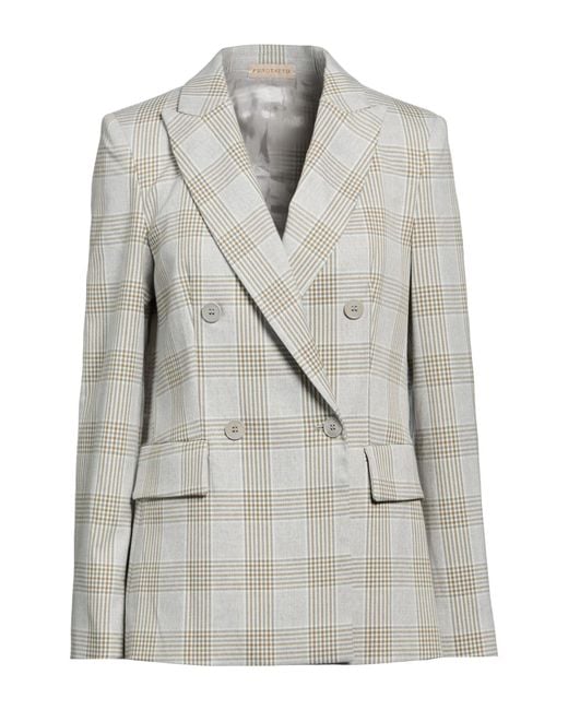 Purotatto Gray Blazer