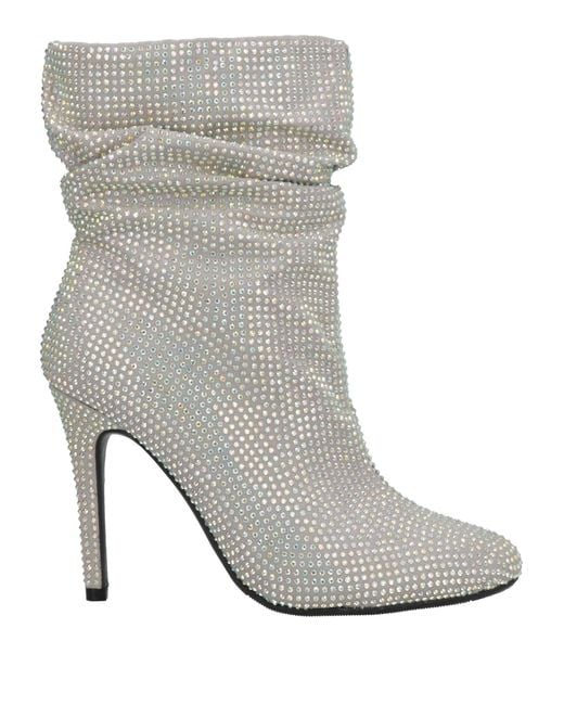 Nine West Gray Ankle Boots