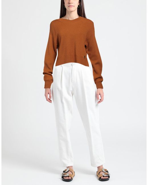 Patrizia Pepe Brown Sweater