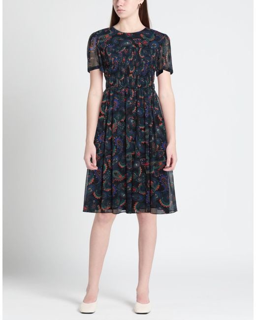 Tommy Hilfiger Blue Midi Dress
