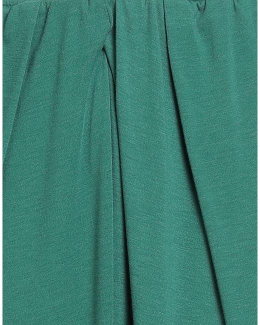 Jijil Green Pants Polyester, Viscose, Elastane
