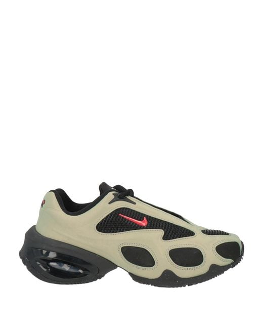 Nike Green Sneakers Textile Fibers