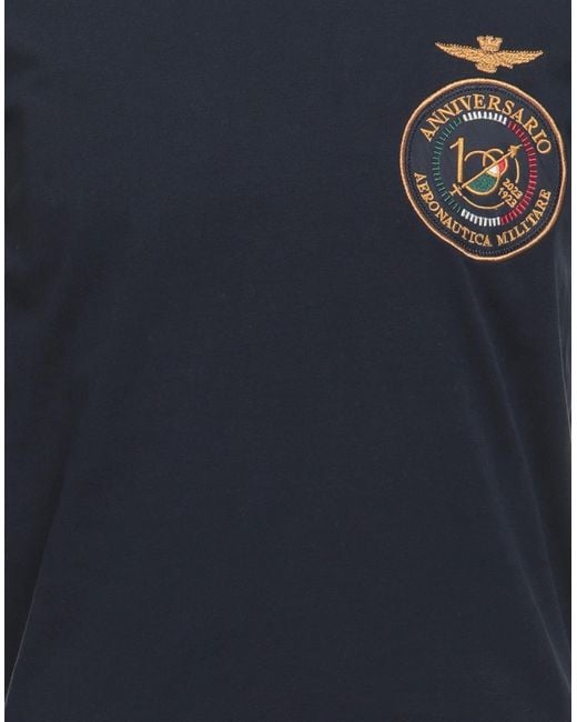 Camiseta Aeronautica Militare de hombre de color Blue