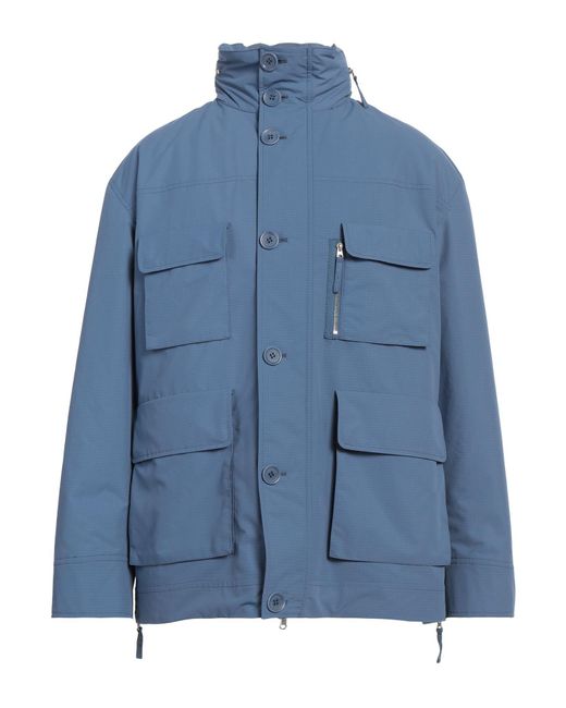 Aspesi Blue Jacket Polyester for men