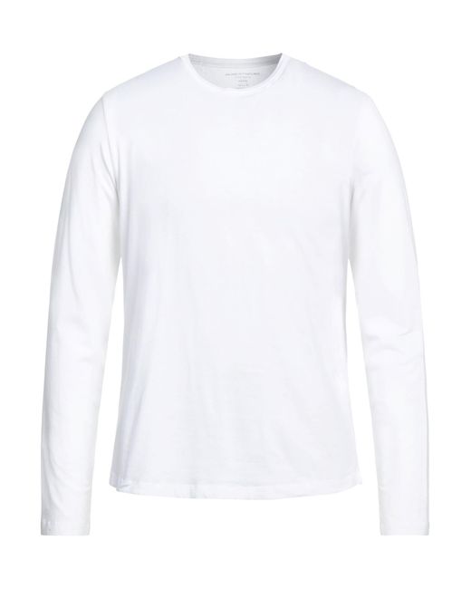 Majestic Filatures White T-shirt for men