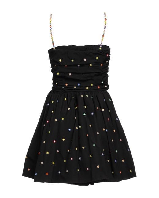 MSGM Black Mini Dress