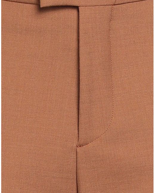 Berwich Brown Pants Polyester, Virgin Wool, Elastane