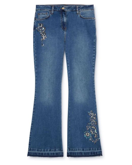 Pantaloni Jeans di FIORELLA RUBINO in Blue