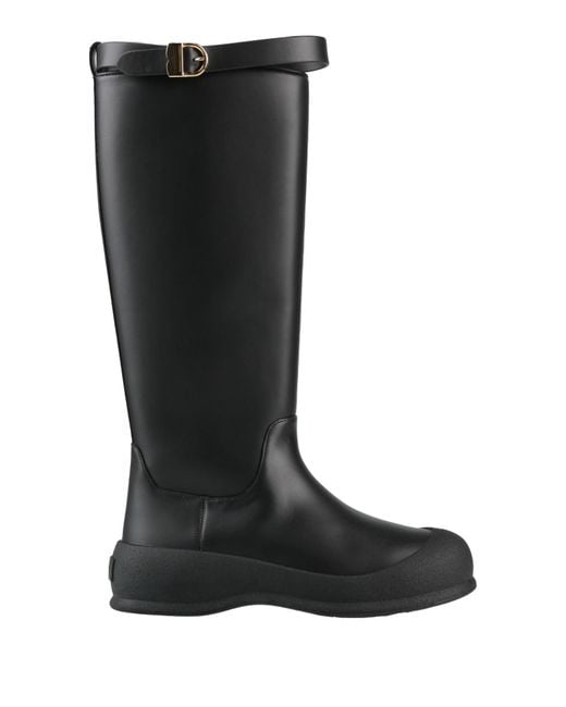 Bally Black Stiefel