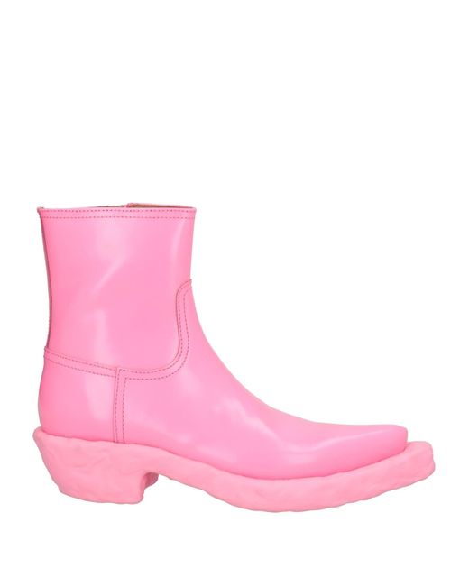 Camper Pink Ankle Boots